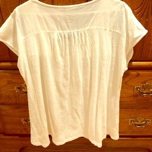 Natural Reflections V-neck blouse.